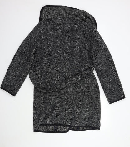 BLUE VANILLA Womens Grey   Overcoat Coat Size XL