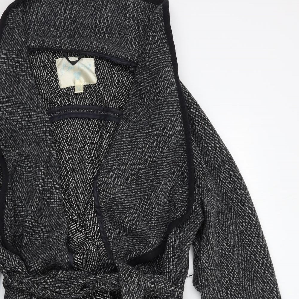 BLUE VANILLA Womens Grey   Overcoat Coat Size XL