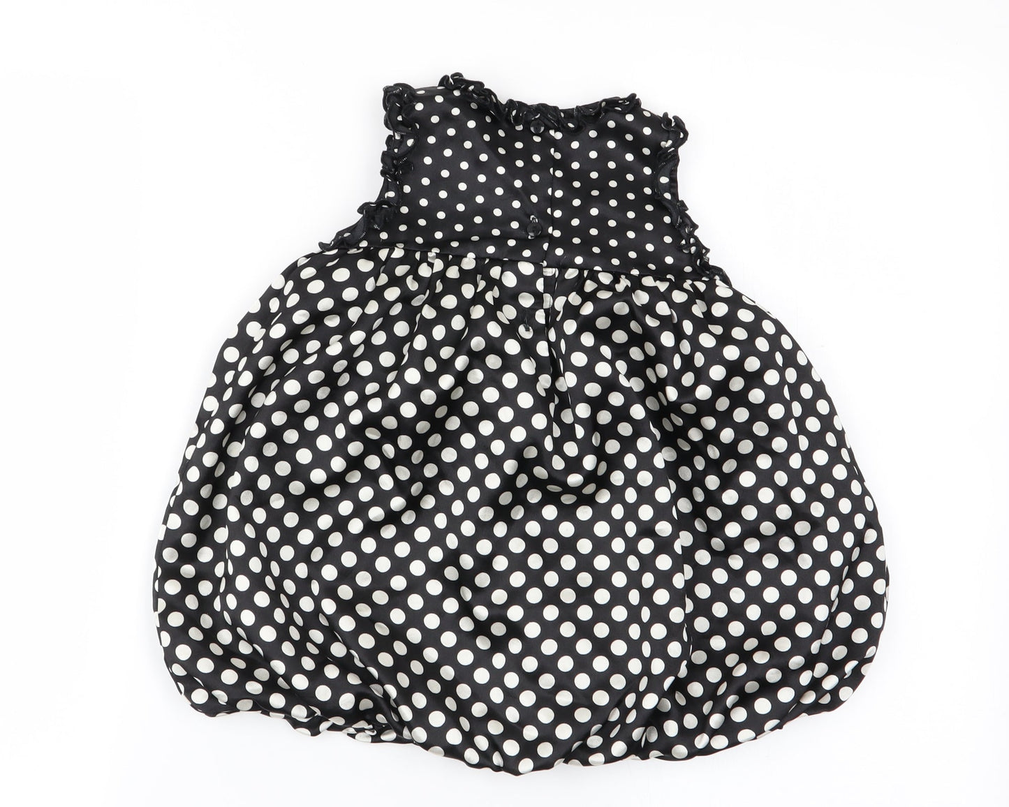 Asda George Girls Multicoloured Polka Dot  Fit & Flare  Size 9-12 Months