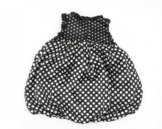 Asda George Girls Multicoloured Polka Dot  Fit & Flare  Size 9-12 Months