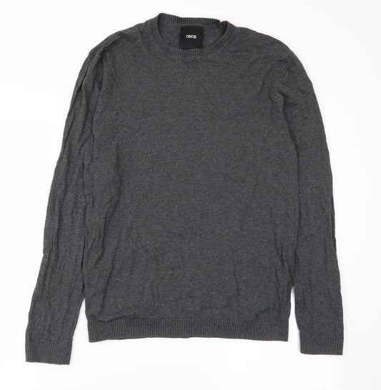 ASOS Mens Grey   Pullover Jumper Size M