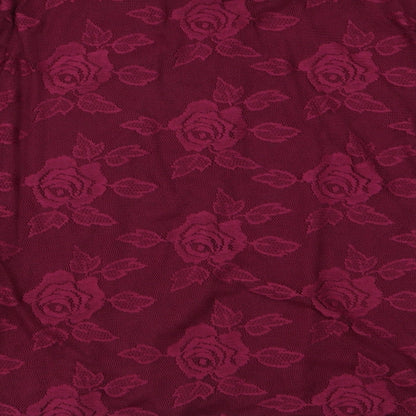 Womens UK Size 8 Peacocks Purple Basic Blouse