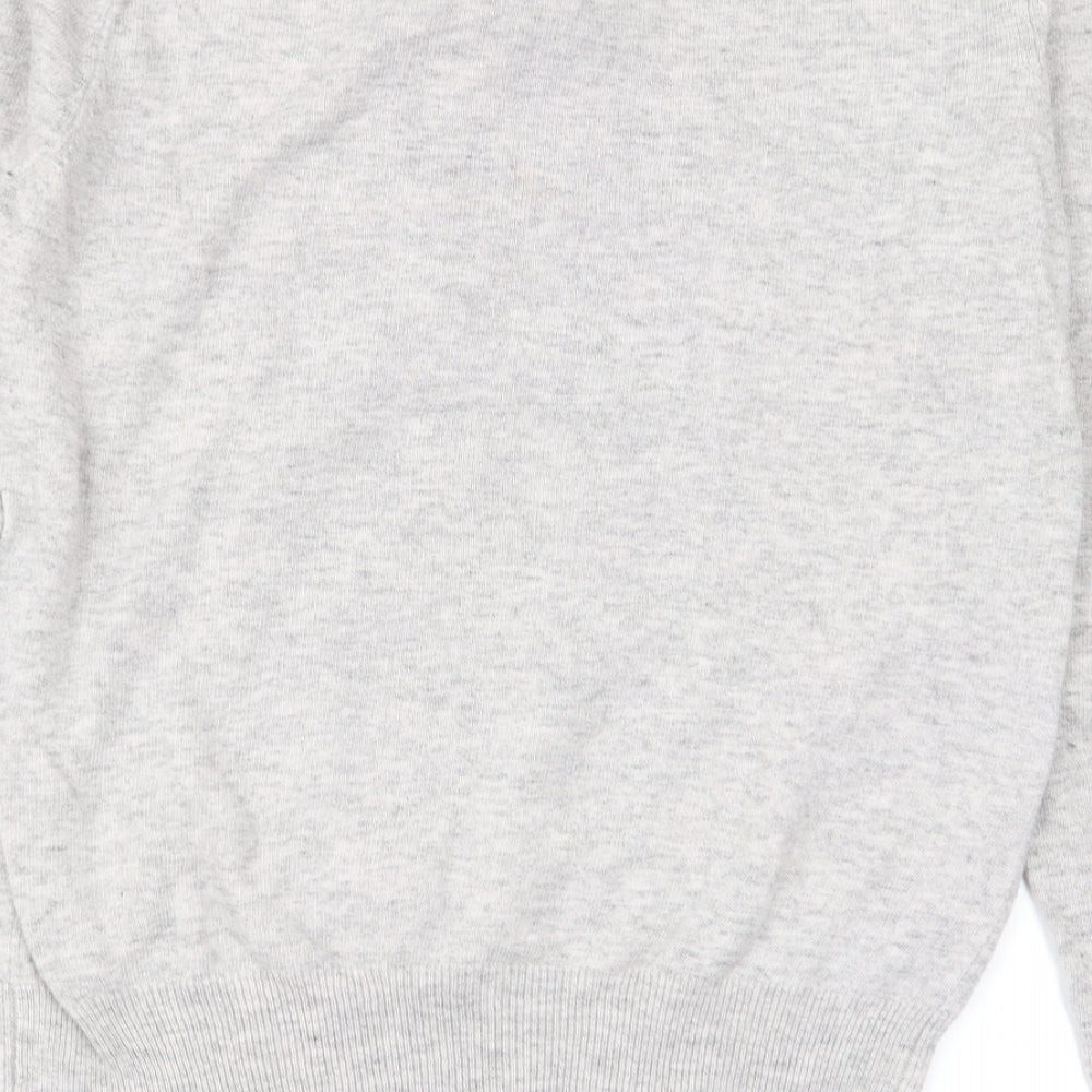 Womens UK Size 14 Yumi Grey Pullover Jumper