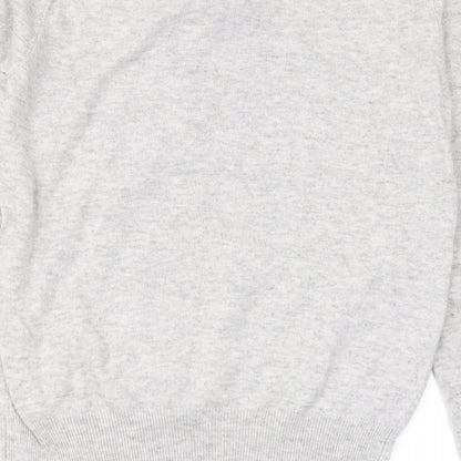 Womens UK Size 14 Yumi Grey Pullover Jumper