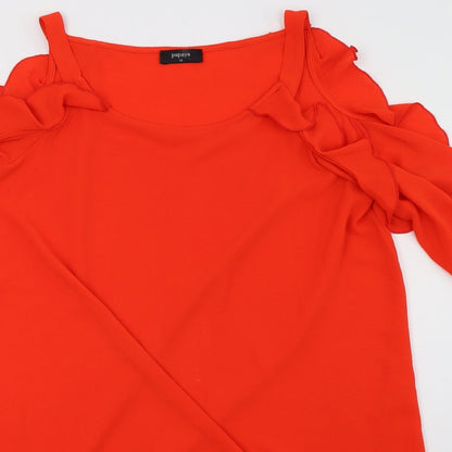 Matalan Womens Orange   A-Line  Size 14