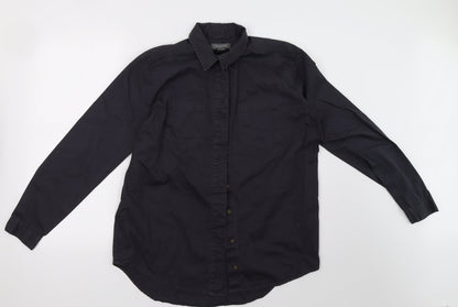 Primark Womens Blue   Basic Button-Up Size 10