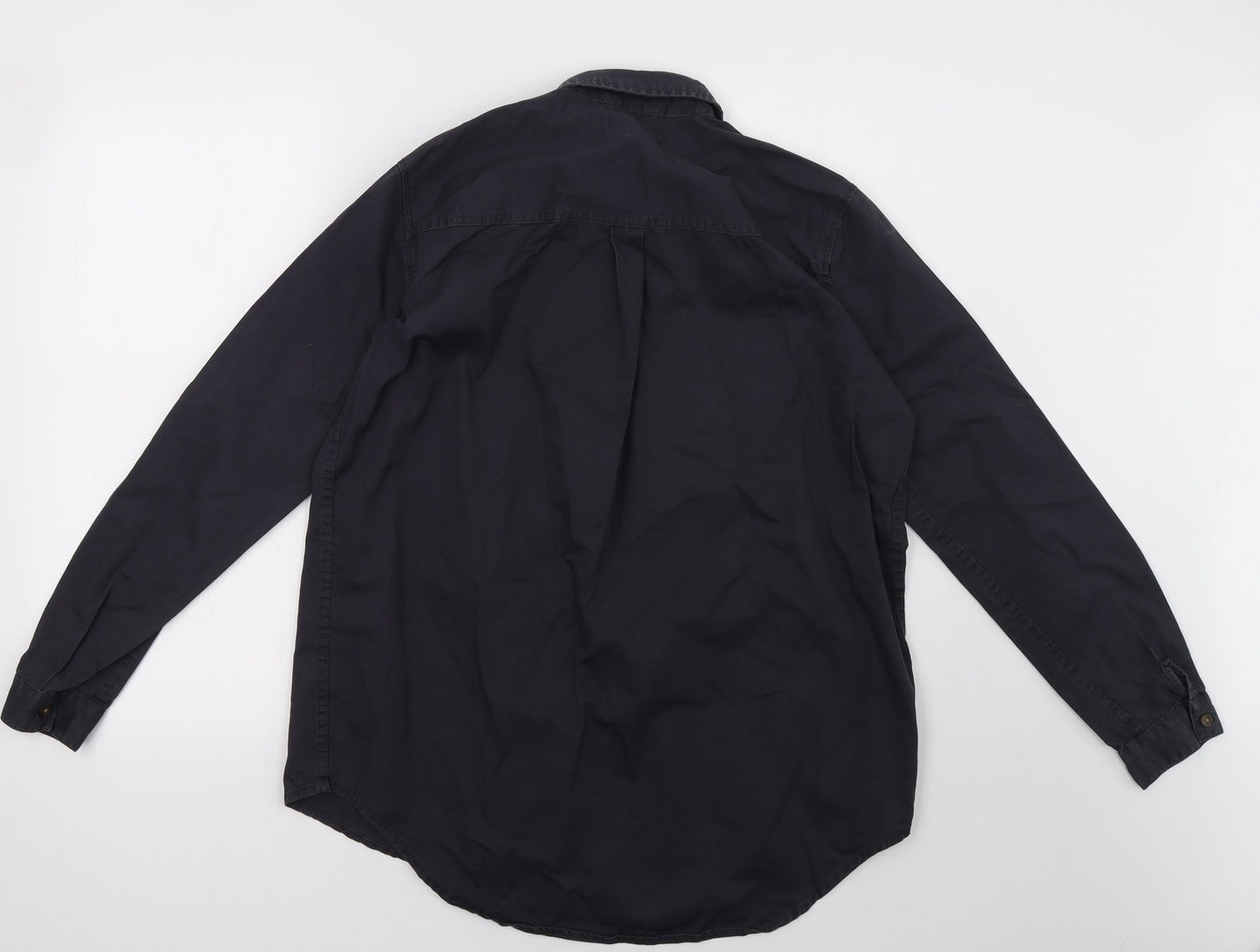 Primark Womens Blue   Basic Button-Up Size 10