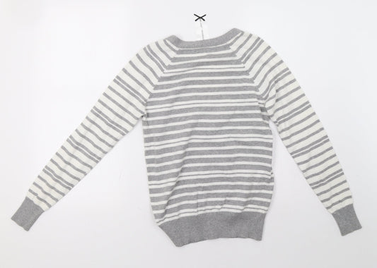 Womens UK Size 8 evie Grey Cardigan Jumper