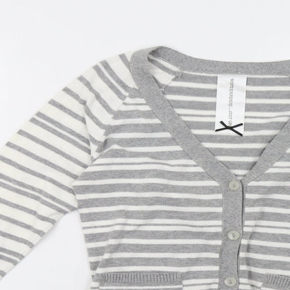 Womens UK Size 8 evie Grey Cardigan Jumper