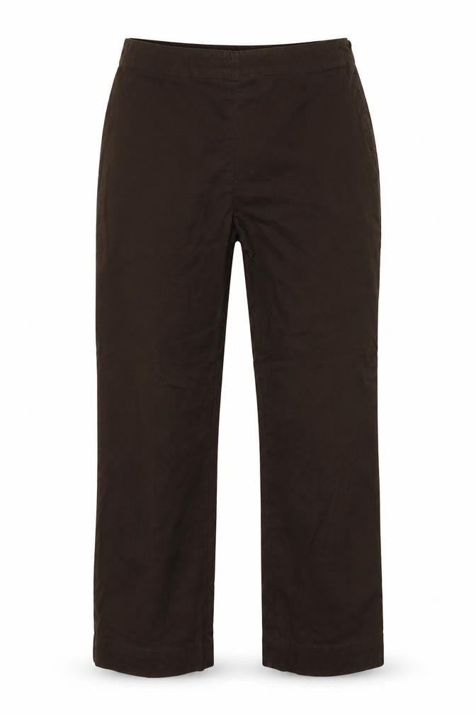 Womens UK Size 8 Gap Regular Fit  Brown Trousers