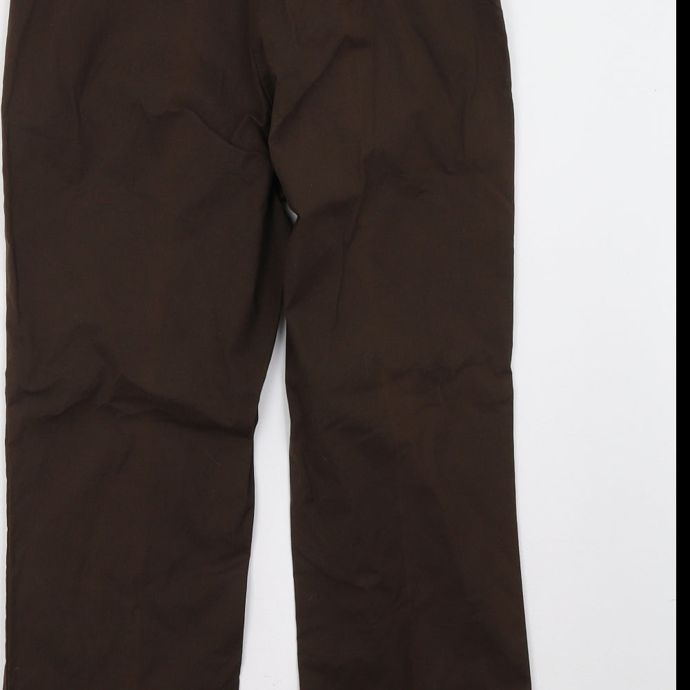 Womens UK Size 8 Gap Regular Fit  Brown Trousers