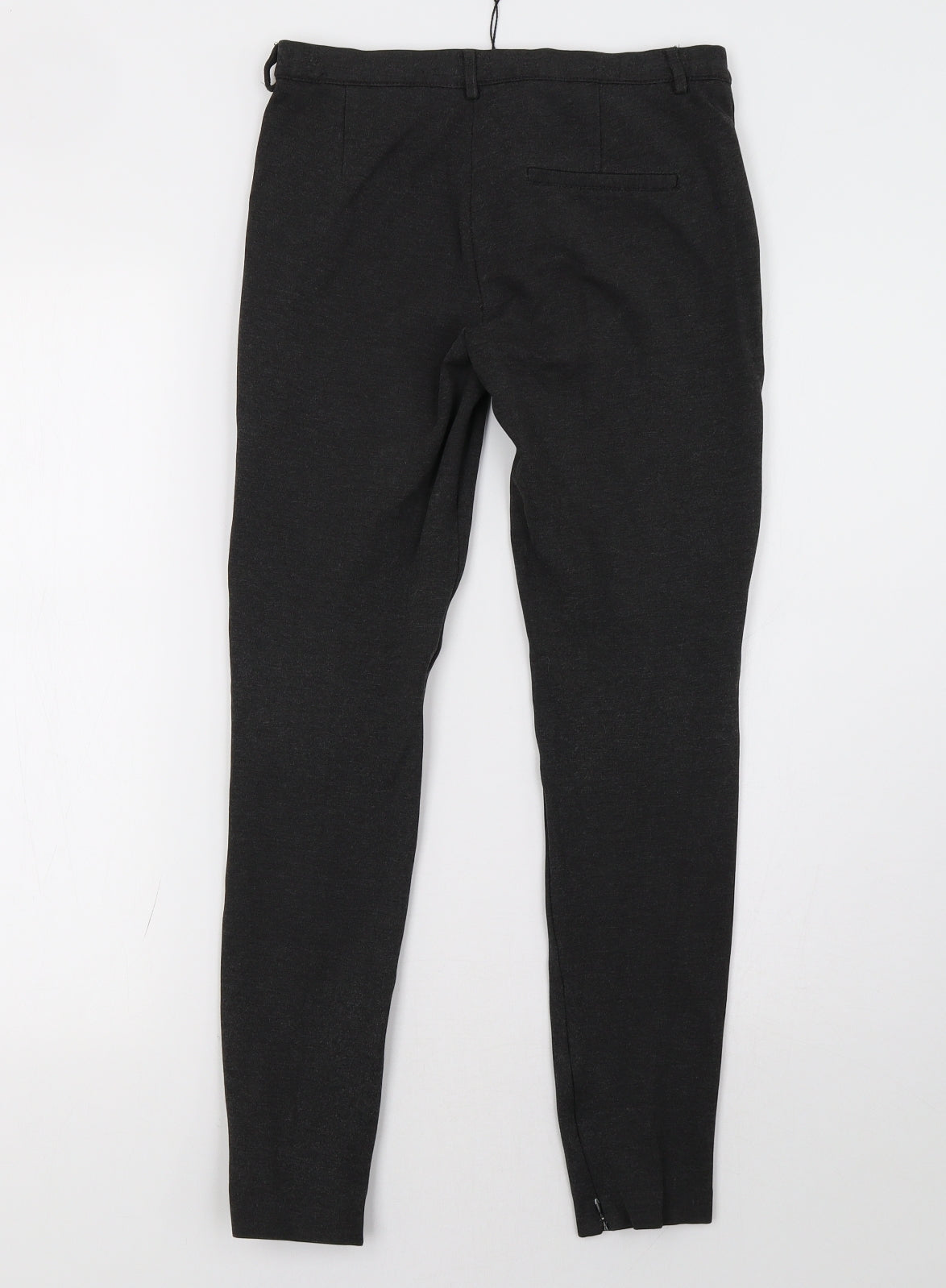 Womens UK Size S Zara Regular Fit  Grey Trousers