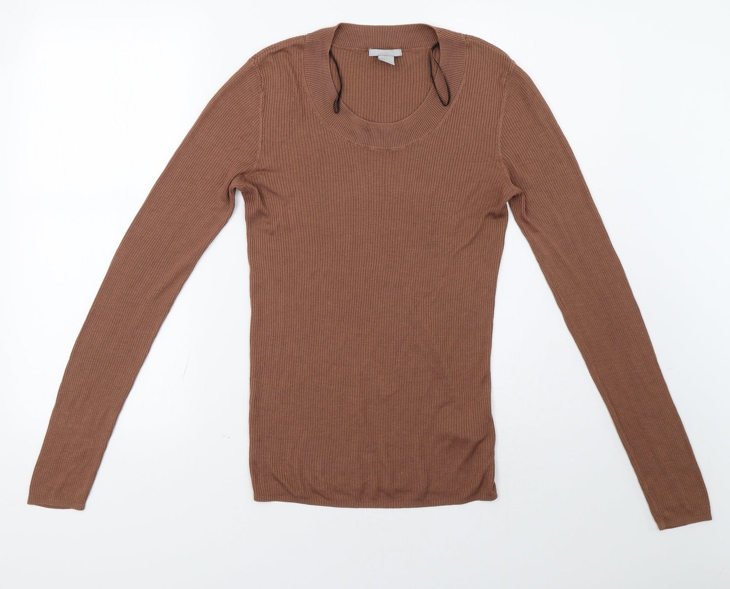 H&M Womens Brown   Pullover Sweatshirt Size M