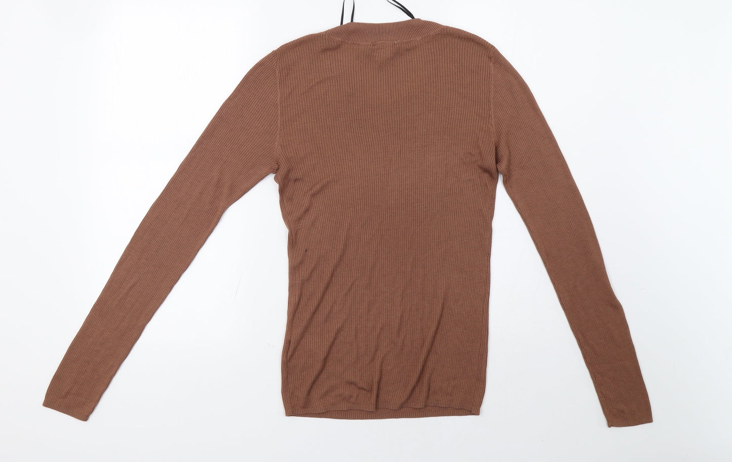 H&M Womens Brown   Pullover Sweatshirt Size M