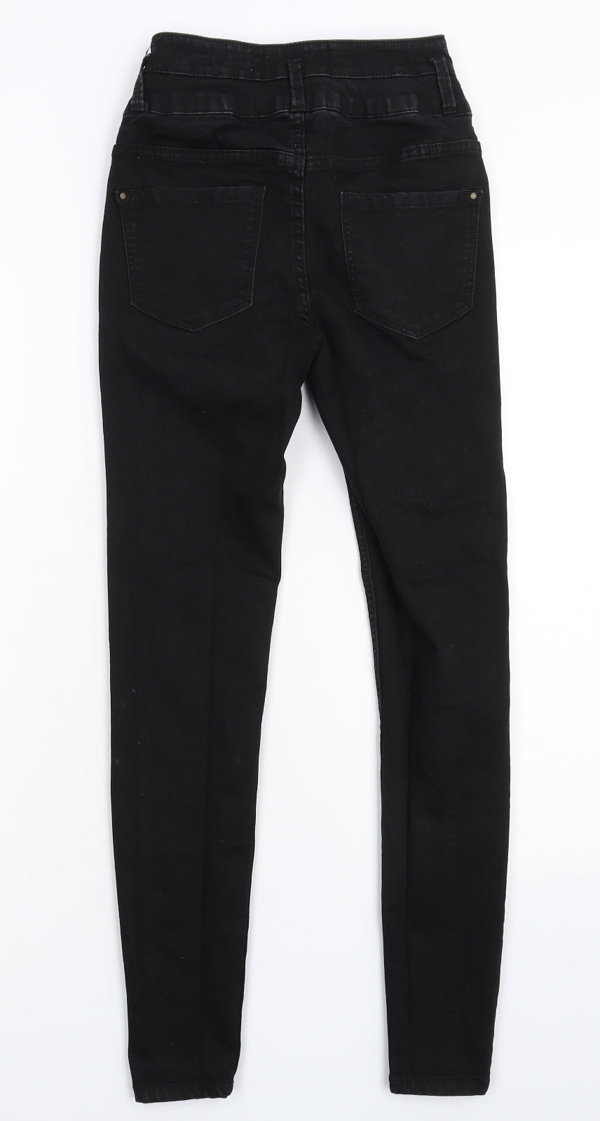New Look Womens Black  Denim Jegging Jeans Size 6 L27 in