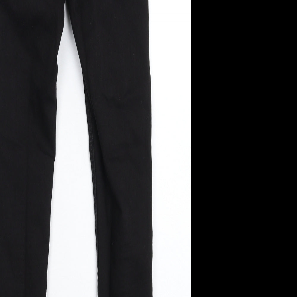 New Look Womens Black  Denim Jegging Jeans Size 6 L27 in