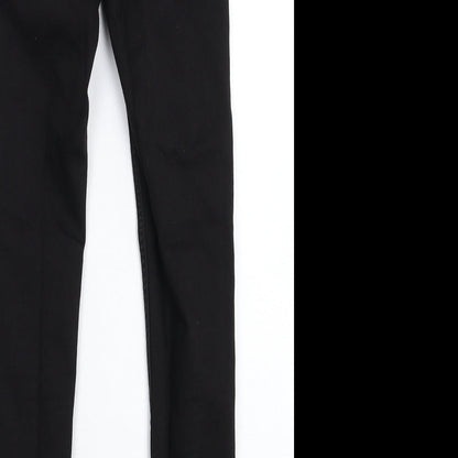 New Look Womens Black  Denim Jegging Jeans Size 6 L27 in