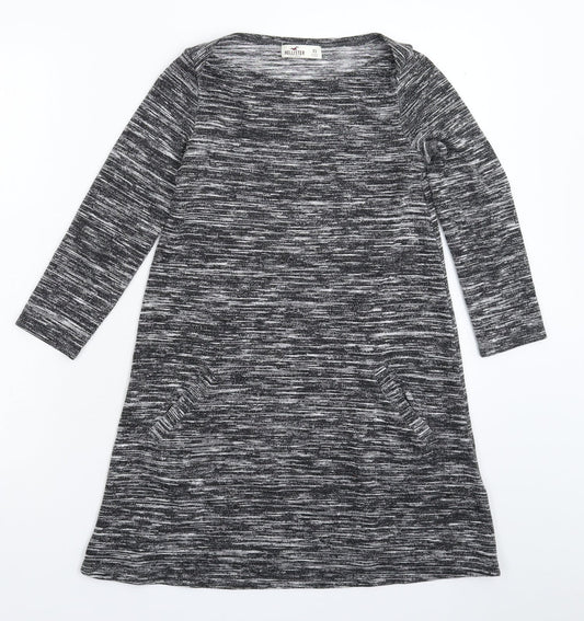 Hollister Womens Grey  Knit Jumper Dress  Size XS