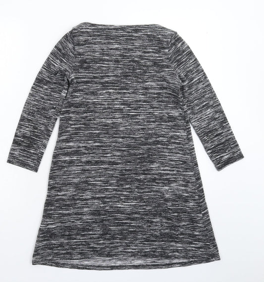 Hollister Womens Grey  Knit Jumper Dress  Size XS