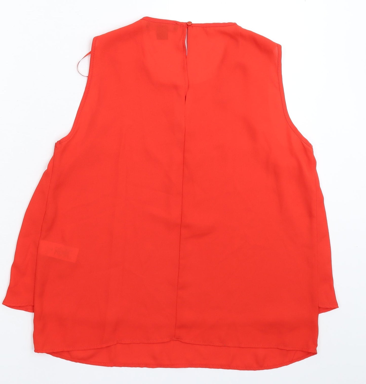 Primark Womens Red   Basic Tank Size 10