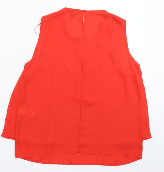 Primark Womens Red   Basic Tank Size 10
