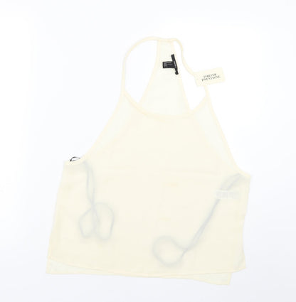 FOREVER 21 Womens Beige   Basic Tank Size S