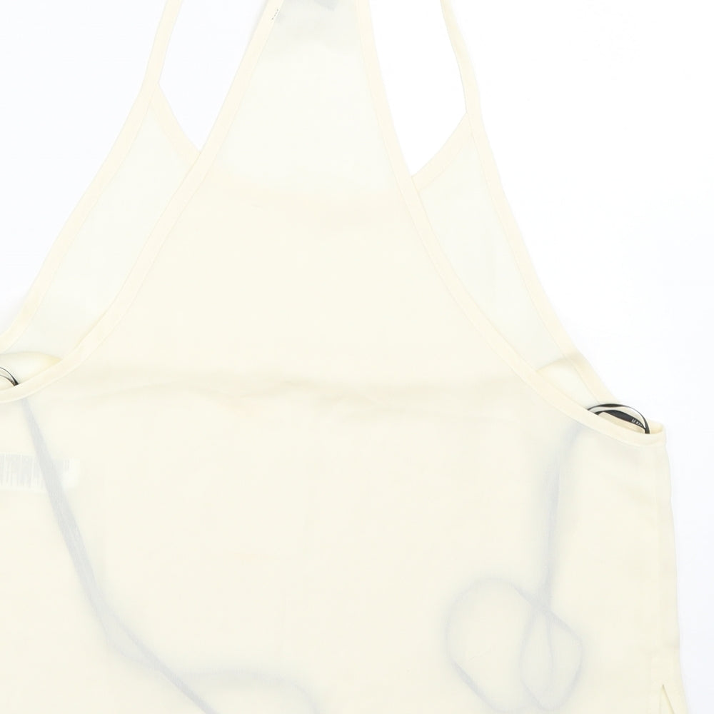 FOREVER 21 Womens Beige   Basic Tank Size S