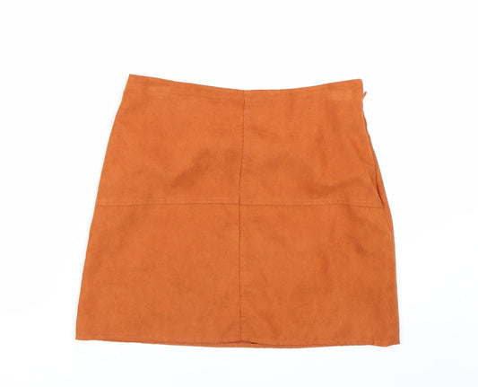 Atmosphere Womens Brown   Mini Skirt Size 10