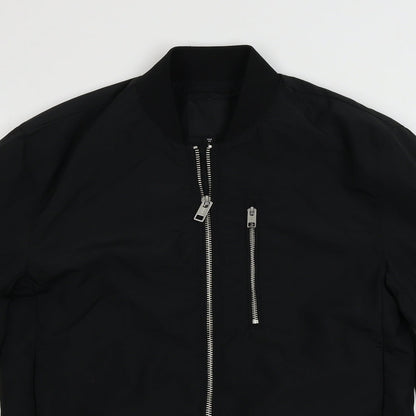 H&M  Womens Black   Jacket Coat Size XS