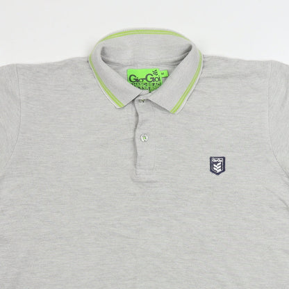 go goi  Mens Grey    Polo Size M