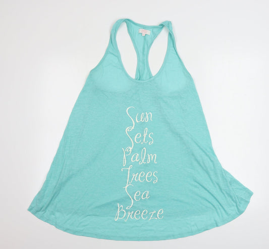 Papaya  Womens Green   Basic Blouse Size M