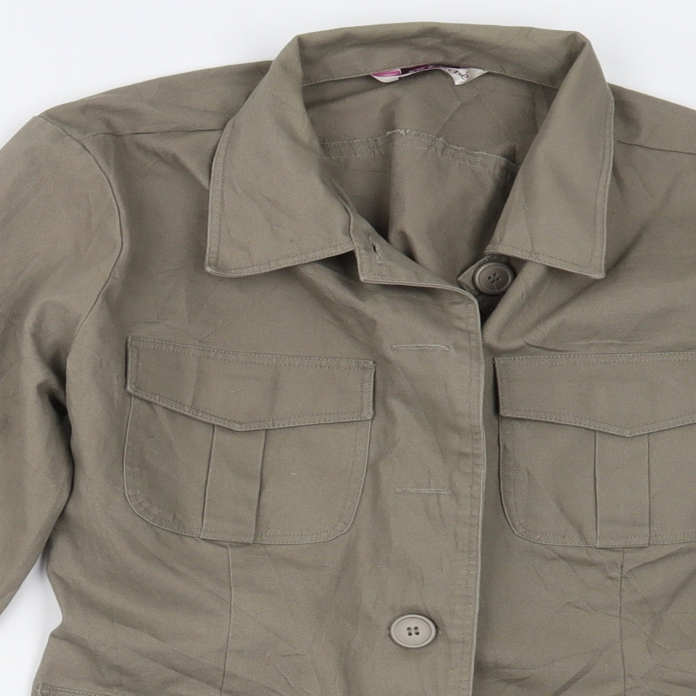 Bonmarché Womens Beige   Jacket Blazer Size 12