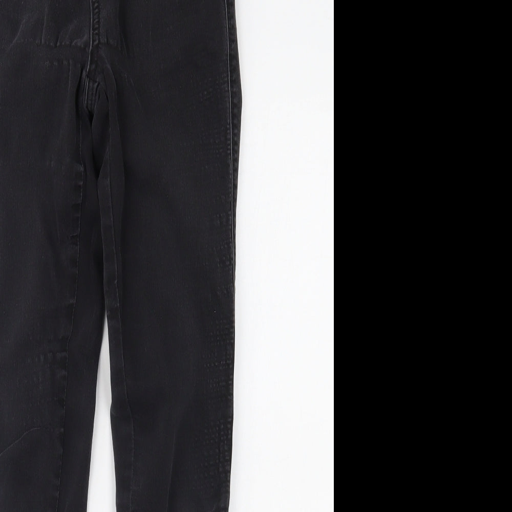 Very Womens Black  Denim Skinny Jeans Size 8 L27 in