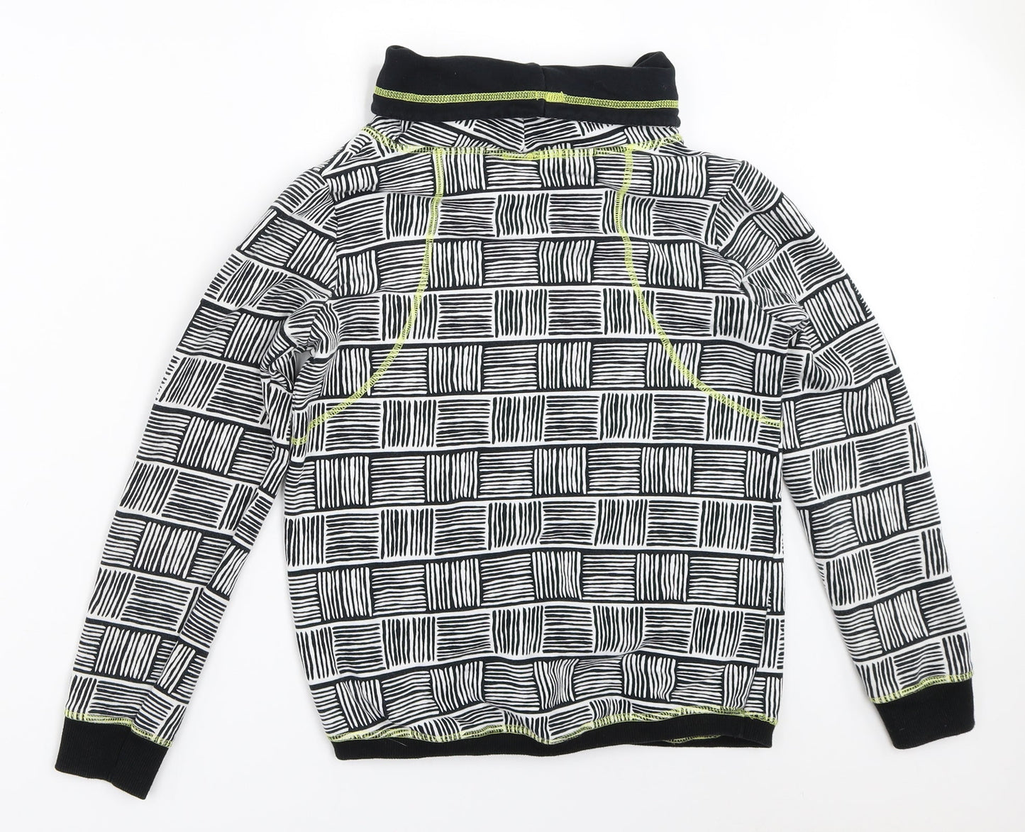 H&M Womens Black   Pullover Sweatshirt Size 36