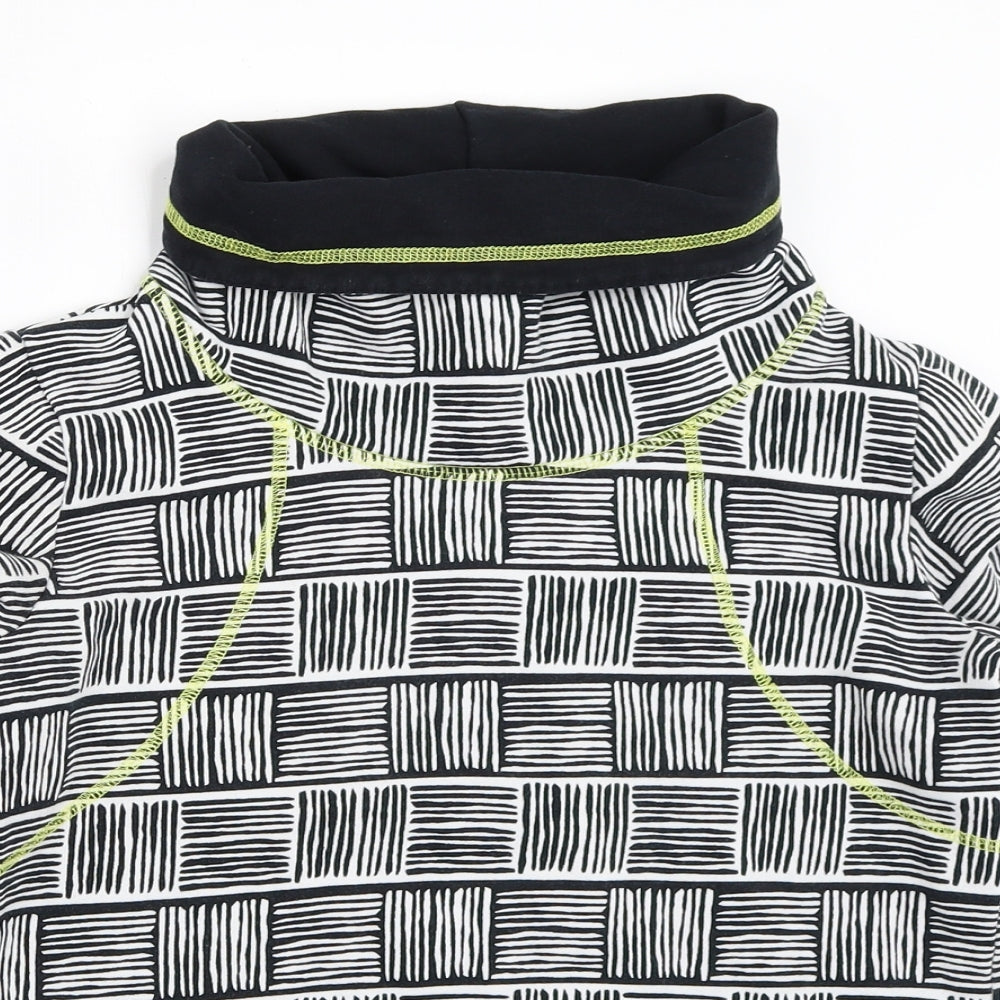 H&M Womens Black   Pullover Sweatshirt Size 36