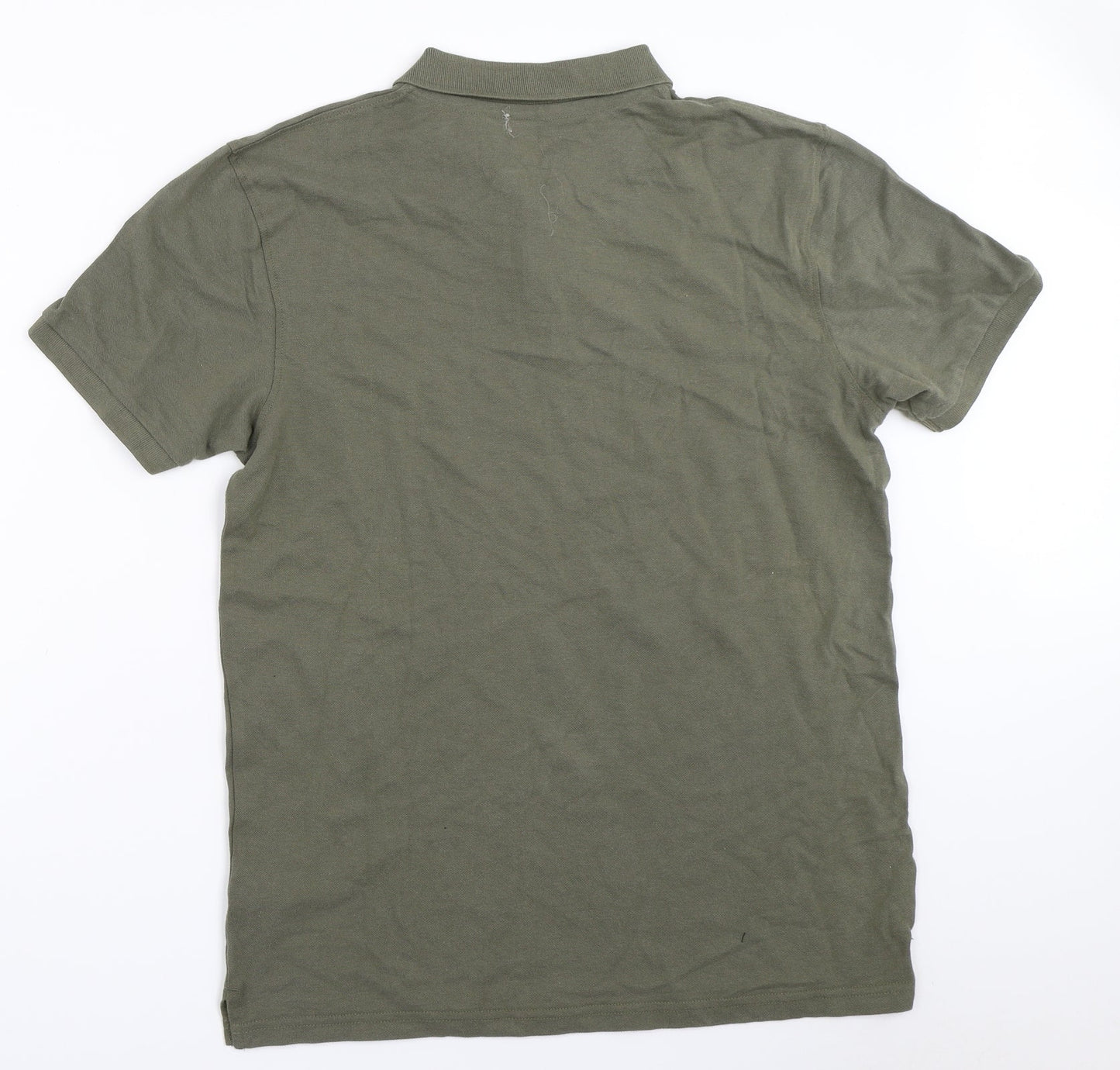 Cedar Wood State Mens Green    Polo Size M