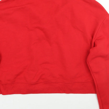 Womens UK Size M H&M Red Pullover Jumper