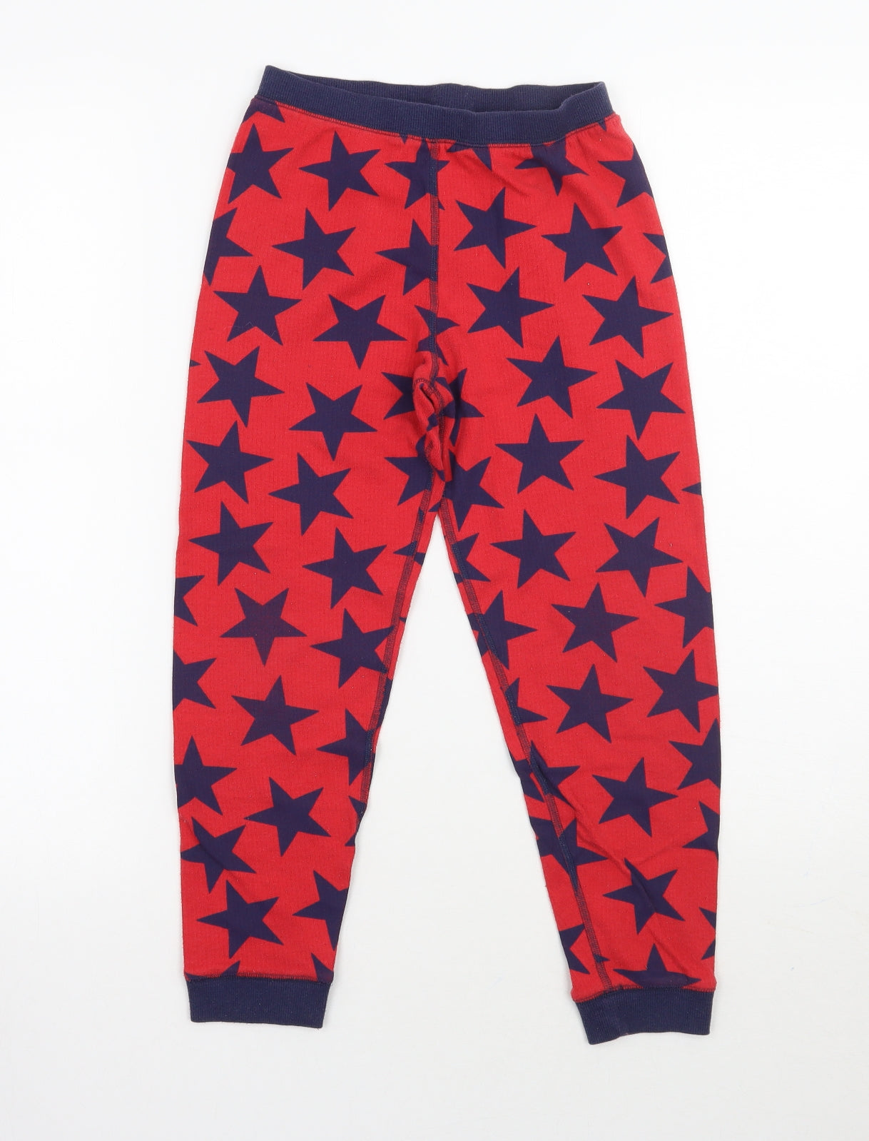 Marks and Spencer Girls Red Geometric   Pyjama Pants Size 9-10 Years