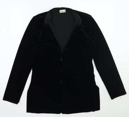 Womens UK Size 10 Roman Black Jacket