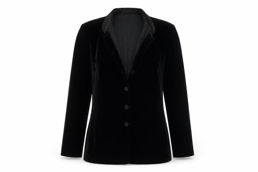 Womens UK Size 10 Roman Black Jacket