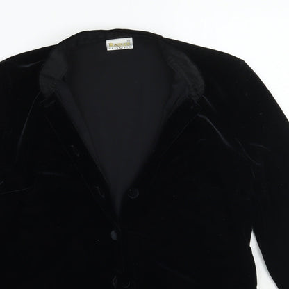 Womens UK Size 10 Roman Black Jacket