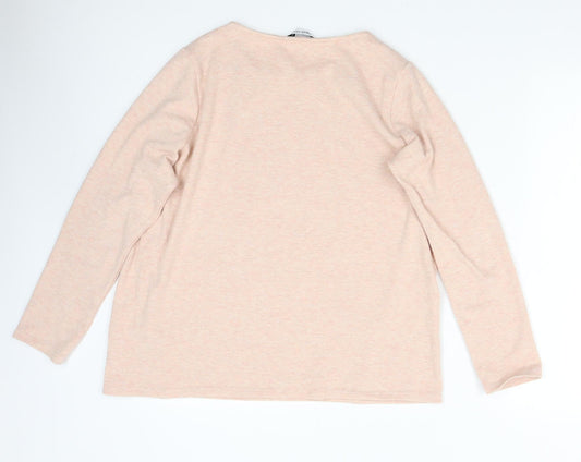 Capsule Womens Pink   Pullover Jumper Size 16
