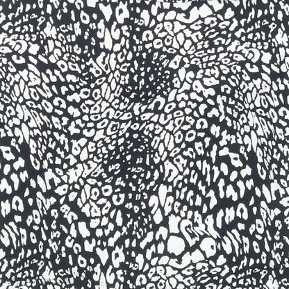 George Womens Black Animal Print  Cropped Blouse Size 16  - Leopard print