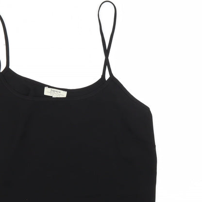 Papaya Womens Black   Basic Tank Size 12