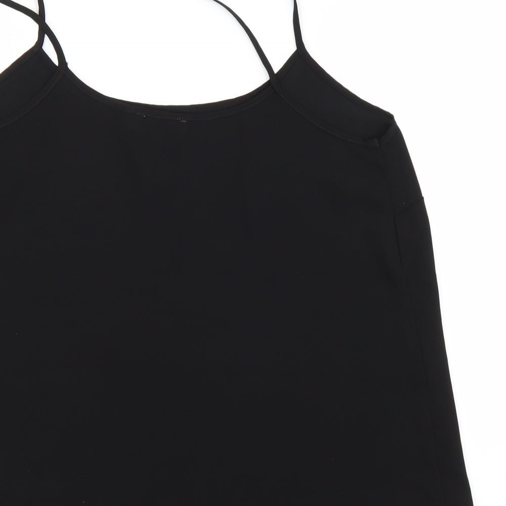 Papaya Womens Black   Basic Tank Size 12