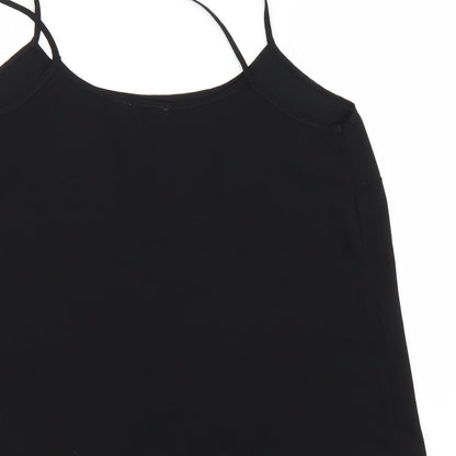 Papaya Womens Black   Basic Tank Size 12