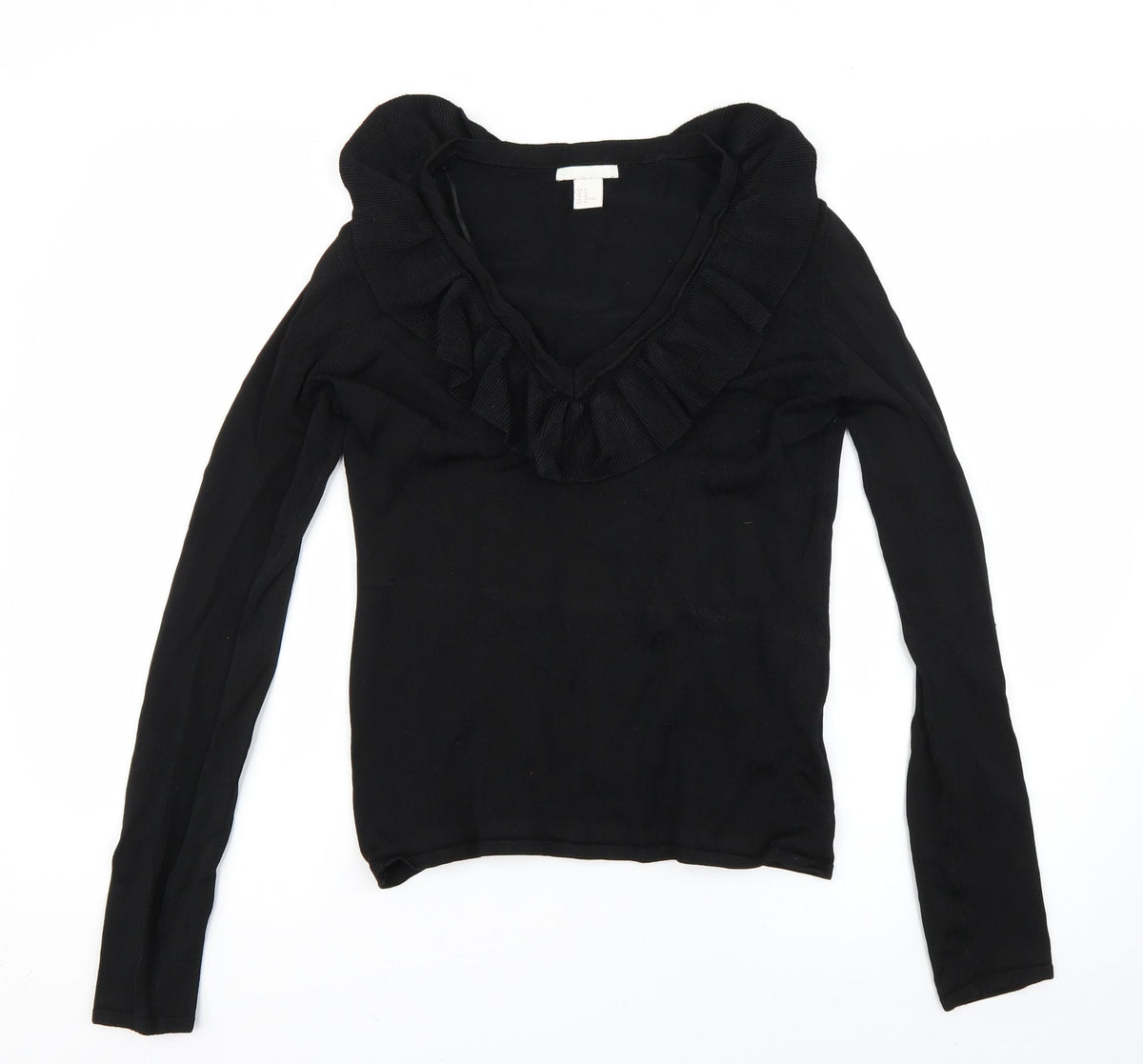 Womens UK Size M H&M Black Pullover Jumper