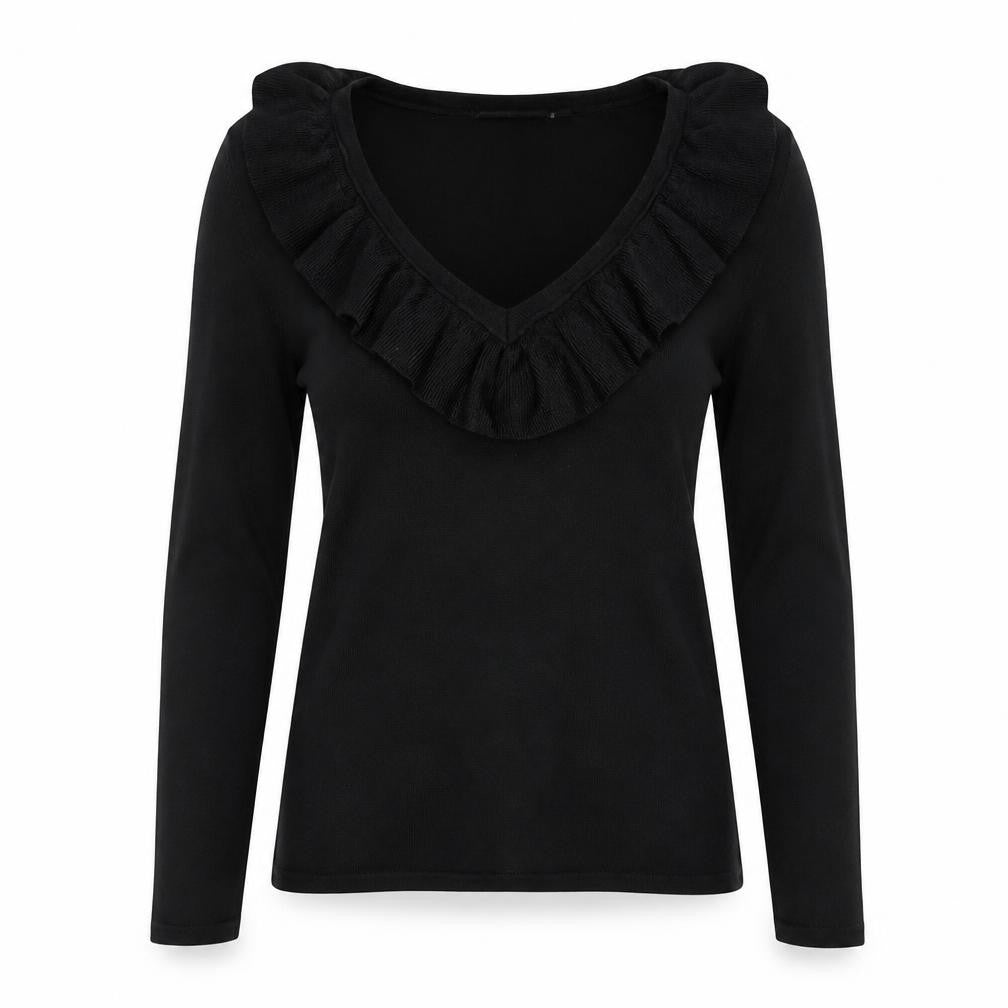 Womens UK Size M H&M Black Pullover Jumper