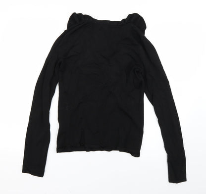 Womens UK Size M H&M Black Pullover Jumper