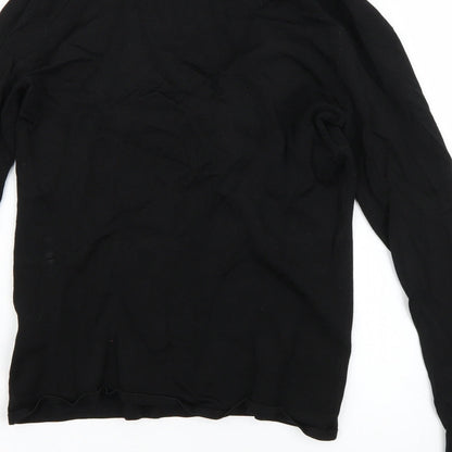 Womens UK Size M H&M Black Pullover Jumper